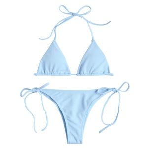 Light blue bikini